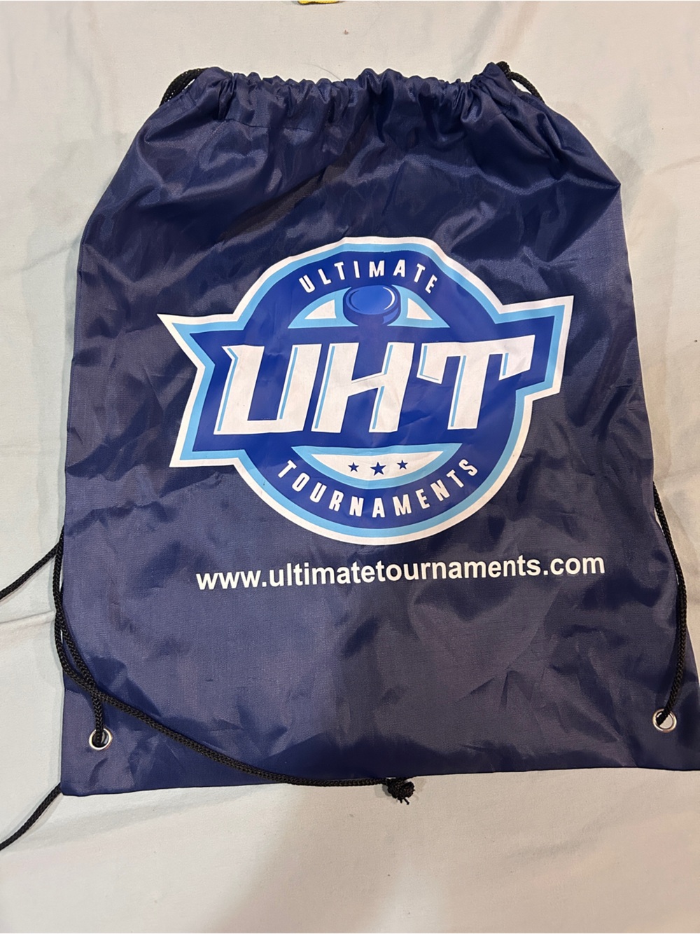 Navy Drawstring Sports Sack